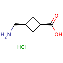3-(Aminomethyl)cyclobutanecarboxylicacidhcl图片