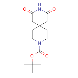 tert-butyl2,4-dioxo-3,9-diazaspiro[5,5]undecane-9-carboxylate图片