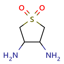 3,4-diamino-1λ?-thiolane-1,1-dione图片