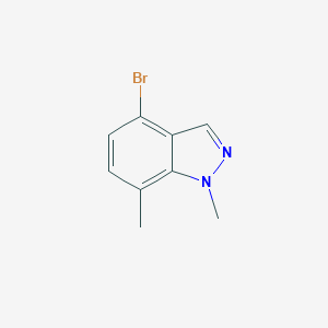 4-Bromo-1,7-dimethyl-1H-indazole图片