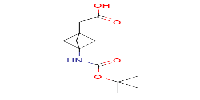 2-(3-{[(Tert-butoxy)carbonyl]amino}bicyclo[1,1,1]pentan-1-yl)aceticacid图片