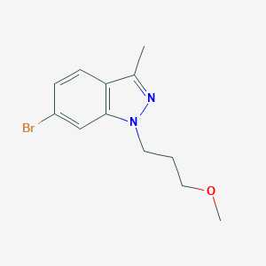 6-Bromo-1-(3-methoxypropyl)-3-methyl-1h-indazole图片