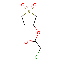 1,1-dioxo-1λ?-thiolan-3-yl2-chloroacetate图片