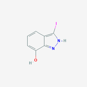 3-Iodo-7-hydroxy-(1H)indazole图片