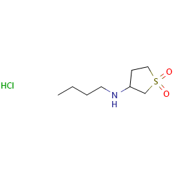 3-(butylamino)-1λ?-thiolane-1,1-dionehydrochloride图片
