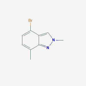 4-Bromo-2,7-dimethyl-2H-indazole图片