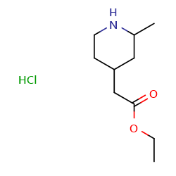 ethyl2-(2-methylpiperidin-4-yl)acetatehydrochloride图片
