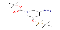 tert-butyl(3R,5S)-3-amino-5-[(tert-butyldimethylsilyl)oxy]piperidine-1-carboxylate图片
