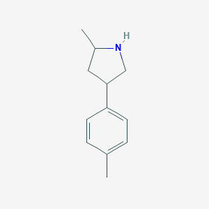 2-methyl-4-(4-methylphenyl)pyrrolidine图片