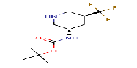 tert-butylN-[(3S,5S)-5-(trifluoromethyl)piperidin-3-yl]carbamate图片