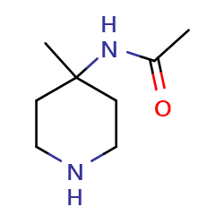 N-(4-methylpiperidin-4-yl)acetamide图片