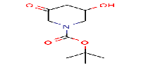 tert-butyl3-hydroxy-5-oxopiperidine-1-carboxylate图片