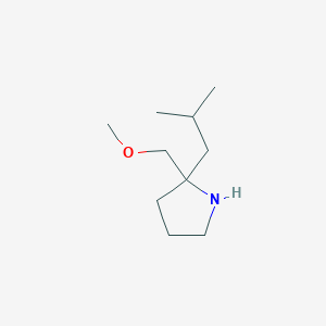 2-(methoxymethyl)-2-(2-methylpropyl)pyrrolidine图片