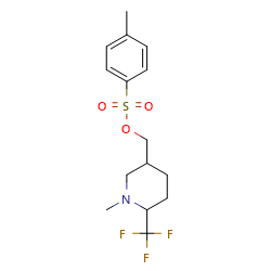 [1-methyl-6-(trifluoromethyl)piperidin-3-yl]methyl4-methylbenzene-1-sulfonate图片