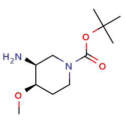 tert-butylcis-3-amino-4-methoxypiperidine-1-carboxylate图片