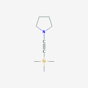 1-?[2-?(Trimethylsilyl)?ethynyl]?pyrrolidine图片