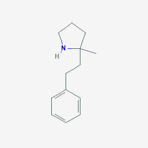 2-methyl-2-(2-phenylethyl)pyrrolidine图片
