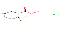 methyl4,4-difluoropiperidine-3-carboxylatehydrochloride图片
