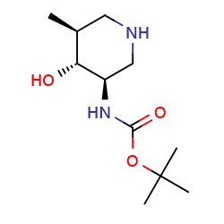 tert-butylN-[(3R,4R,5S)-4-hydroxy-5-methylpiperidin-3-yl]carbamate图片