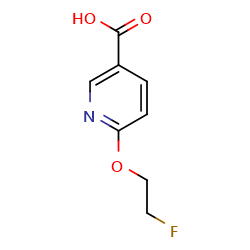 6-(2-fluoroethoxy)pyridine-3-carboxylicacid图片