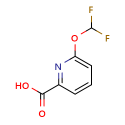 6-(difluoromethoxy)pyridine-2-carboxylicacid图片