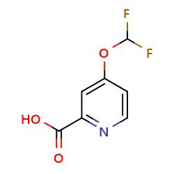 4-(difluoromethoxy)pyridine-2-carboxylicacid图片