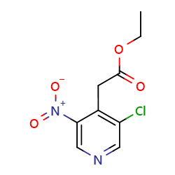 ethyl2-(3-chloro-5-nitropyridin-4-yl)acetate图片