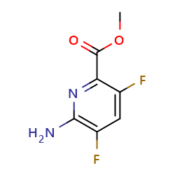 methyl6-amino-3,5-difluoropyridine-2-carboxylate图片
