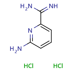 6-aminopyridine-2-carboximidamidedihydrochloride图片