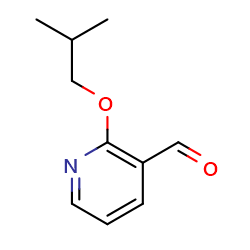 2-(2-methylpropoxy)pyridine-3-carbaldehyde图片