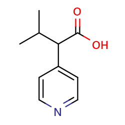 3-methyl-2-(pyridin-4-yl)butanoicacid图片