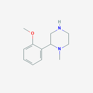2-(2-methoxyphenyl)-1-methylpiperazine图片