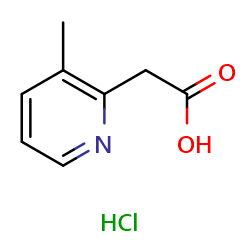 2-(3-methylpyridin-2-yl)aceticacidhydrochloride图片