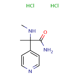 2-(methylamino)-2-(pyridin-4-yl)propanamidedihydrochloride图片