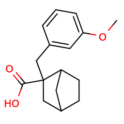 2-[(3-methoxyphenyl)methyl]bicyclo[2,2,1]heptane-2-carboxylicacid图片