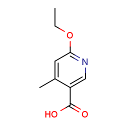 6-ethoxy-4-methylpyridine-3-carboxylicacid图片