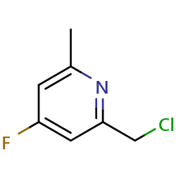 2-(chloromethyl)-4-fluoro-6-methylpyridine图片