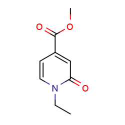 methyl1-ethyl-2-oxo-1,2-dihydropyridine-4-carboxylate图片