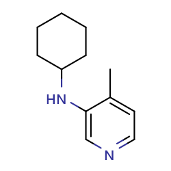 N-cyclohexyl-4-methylpyridin-3-amine图片