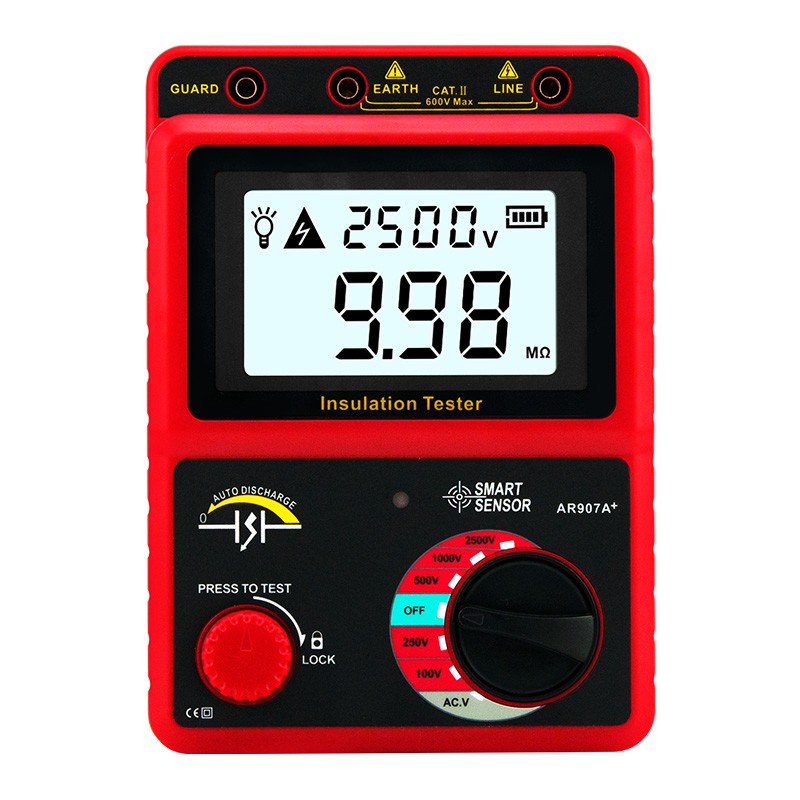 AR907A+数字兆欧表图片