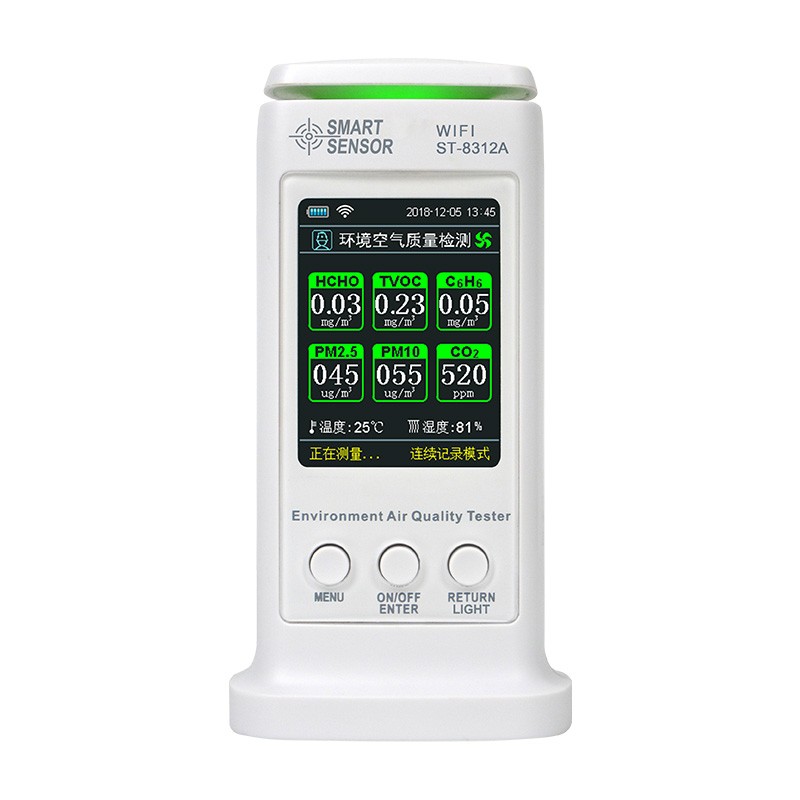 ST-8312A(WIFI版)环境空气质量检测仪图片