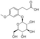 3-(2-Glucosyloxy-4-methoxyphenyl)propanoic acid图片