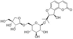 6′′-O-β-D-Apiofuranosylapterin图片