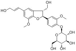 Dehydrodiconiferyl alcohol 4-O-β-D-glucopyranoside图片