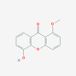 5-Hydroxy-1-methoxyxanthone图片