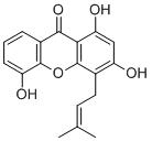 1,3,5-Trihydroxy-4-prenylxanthone图片