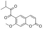 6-(3-Methyl-2-oxobutyroyl)-7-methoxycoumarin图片