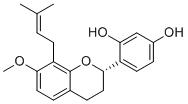 2',4'-Dihydroxy-7-methoxy-8-prenylflavan图片