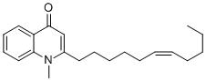 (Z)-1-甲基-2-(十一碳烯基)喹啉-4(1H)-一图片