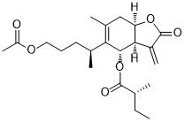 1-O-Acetyl-6α-O-(2-methylbutyryl)britannilactone图片